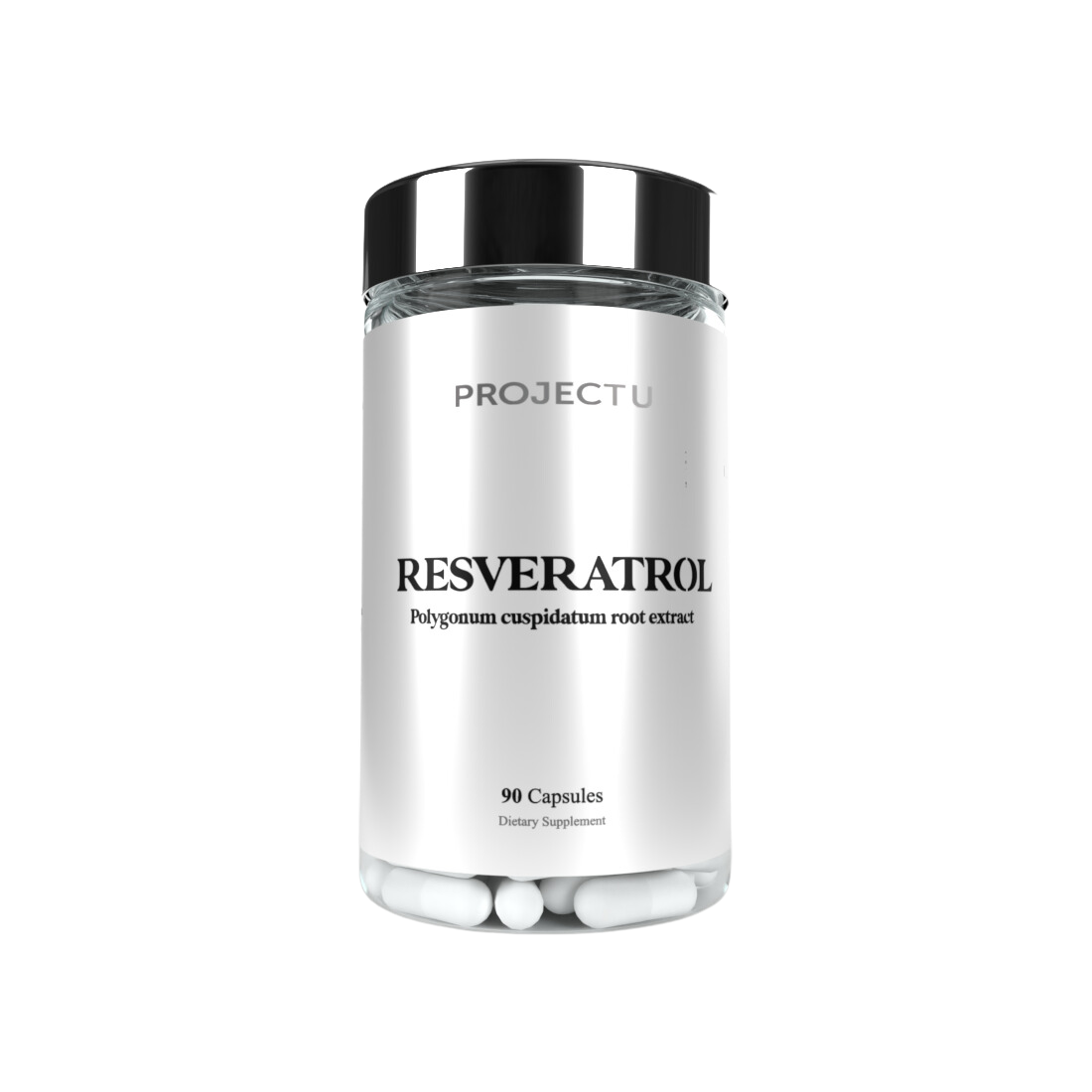 PROJECTU Pure Resveratrol - 90 Capsules