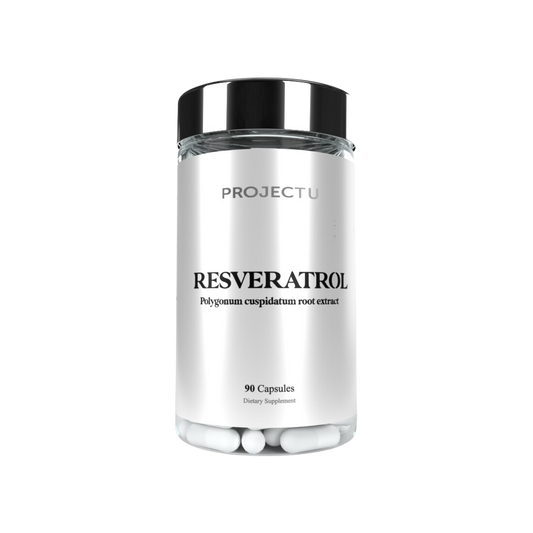 PROJECTU Pure Resveratrol - 90 Capsules